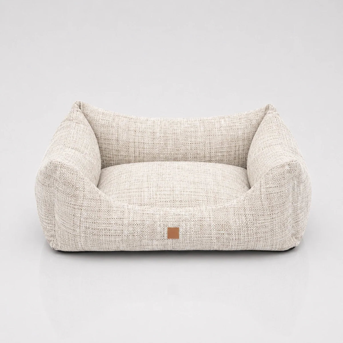 Cuccia per cani a rullo in ciniglia morbida con imbottitura in memory foam