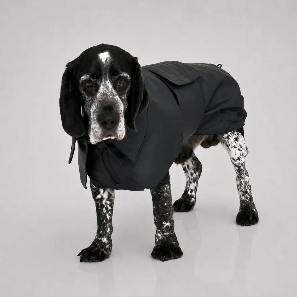 Waterproof Dog Raincoat with Adjustable Fit and Soft Inner Lining