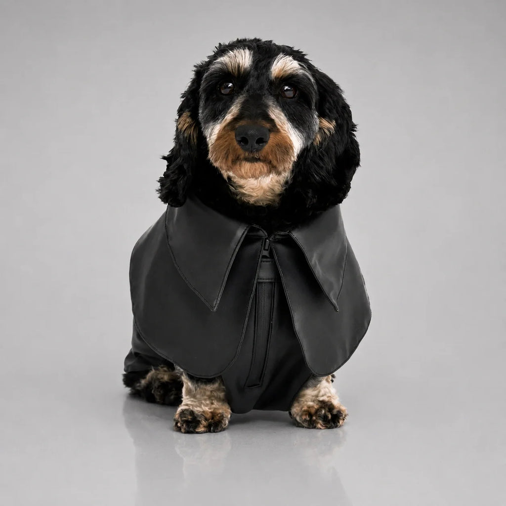 Waterproof Dog Raincoat with Adjustable Fit and Soft Inner Lining