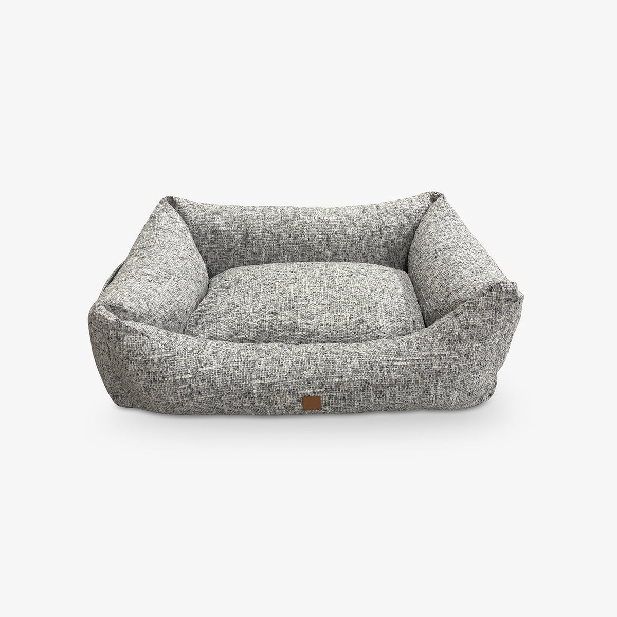 Cuccia per cani a rullo in ciniglia morbida con imbottitura in memory foam