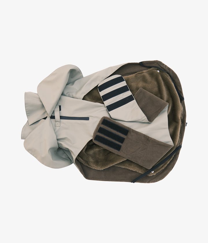 Waterproof Dog Raincoat with Adjustable Fit and Soft Inner Lining
